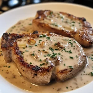 Smothered Boneless Pork Chops 4 Ingredients Easy Delicious