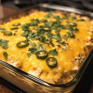 Best Spicy Cheddar Jalapeño Chicken Casserole Recipe