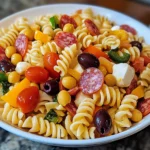 Zesty Italian Pasta Salad 7 Ingredients Ultimate Delicious