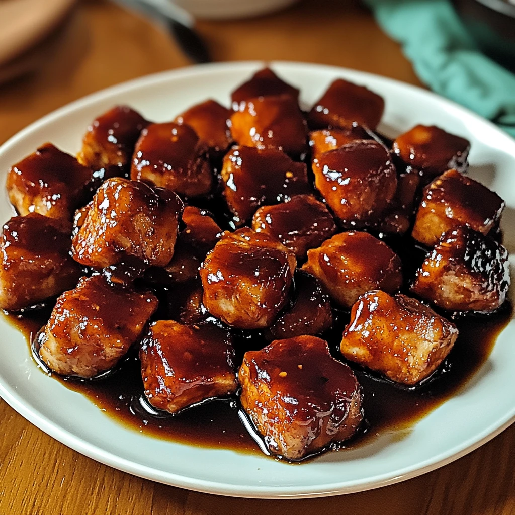 BBQ Chicken Bites 5 Steps Easy Delicious