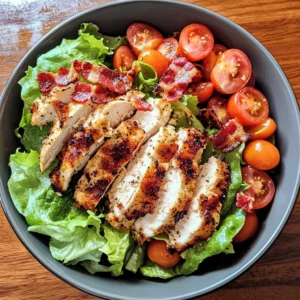 BLT Chicken Salad 4 Ingredients Perfectly Delicious