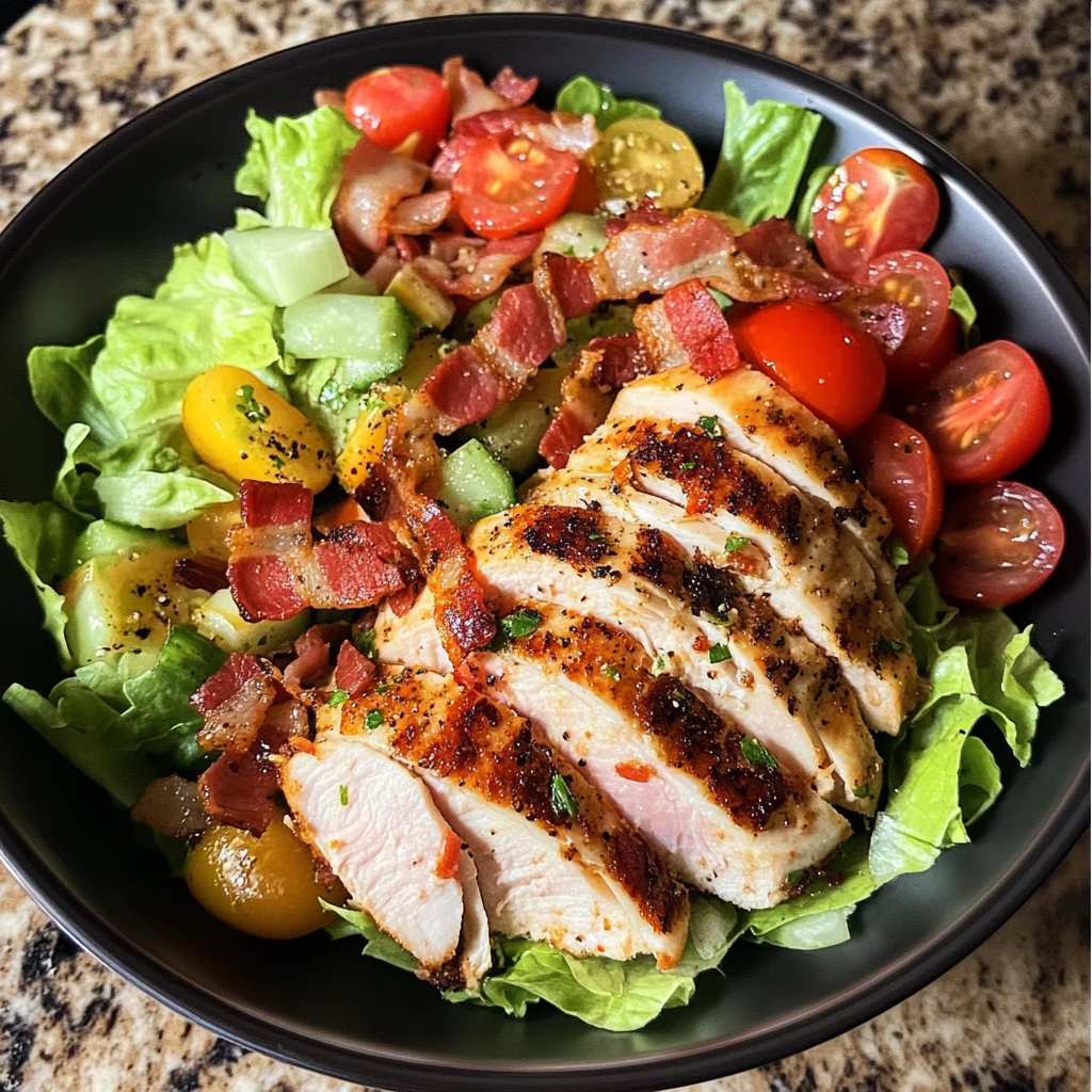 BLT Chicken Salad 4 Ingredients Perfectly Delicious