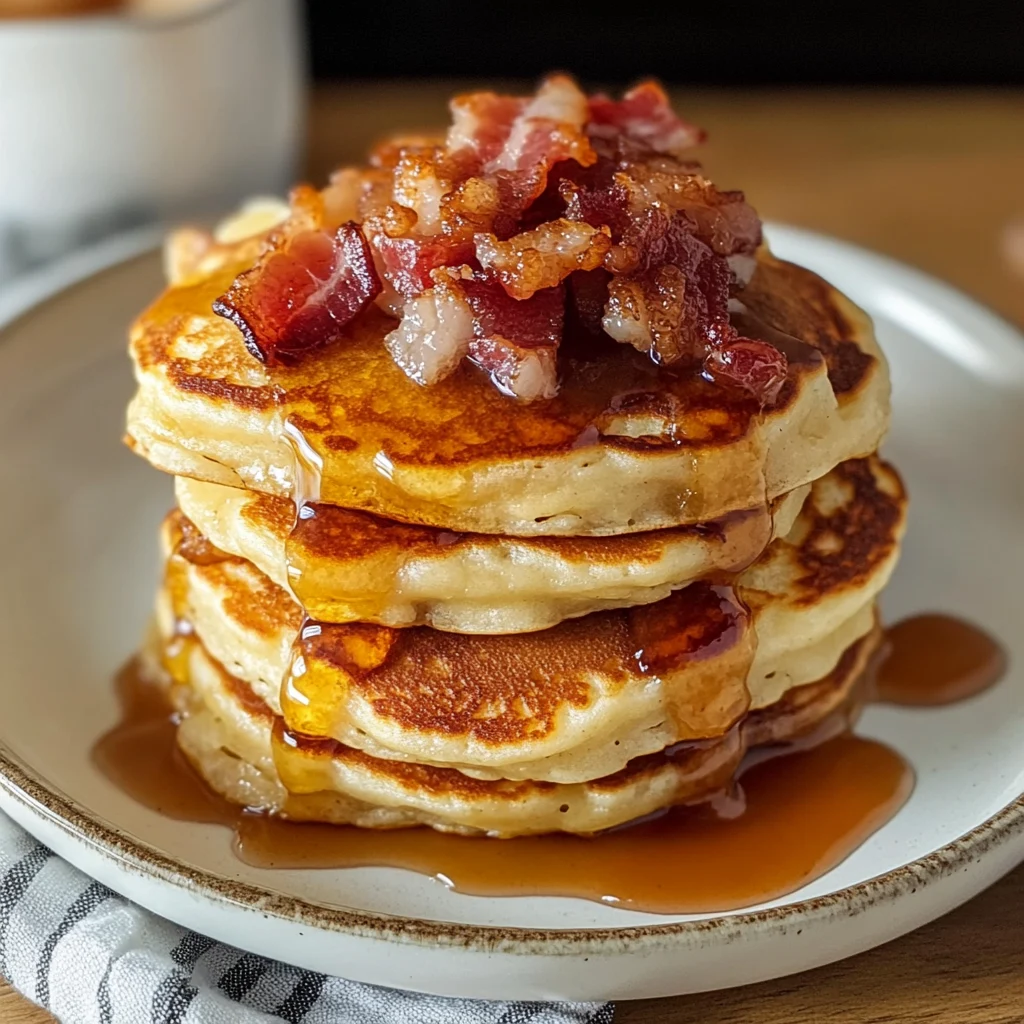 Bacon Pancakes 4 Servings Ultimate Deliciousness