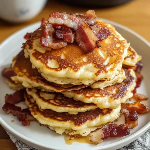 Bacon Pancakes 4 Servings Ultimate Deliciousness