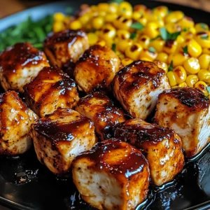 Blackstone BBQ Chicken and Corn 30 Minutes Easy Delicious