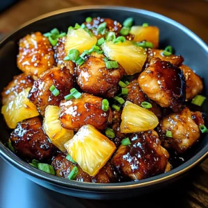 Brown Sugar Pineapple Chicken 4 Servings Easy Delicious