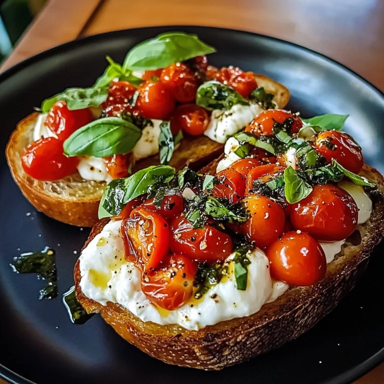 Burrata Bruschetta 5 Steps Ultimate Delicious