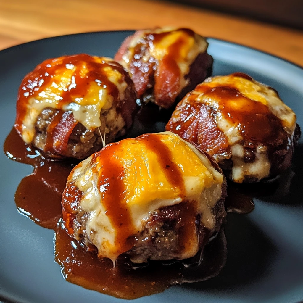 Cheddar-Stuffed BBQ Bacon Bombs 30 Minutes Perfect Delicious