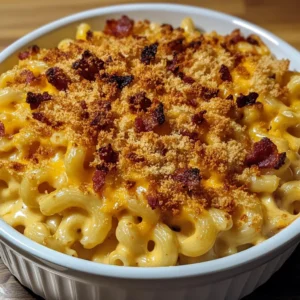 Cheesy Bacon Mac and Cheese 4 Servings Ultimate Delicious