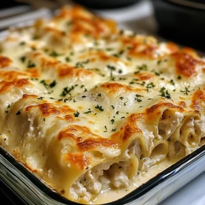 Chicken Alfredo Lasagna Rolls 30 Minutes Easy Delicious
