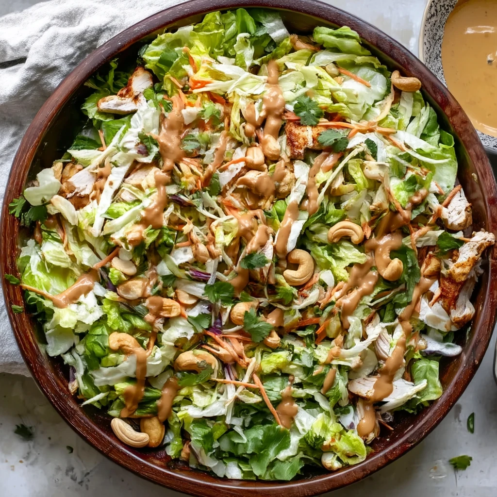 Chicken Cashew Crunch Salad 4 Servings Easy Delicious