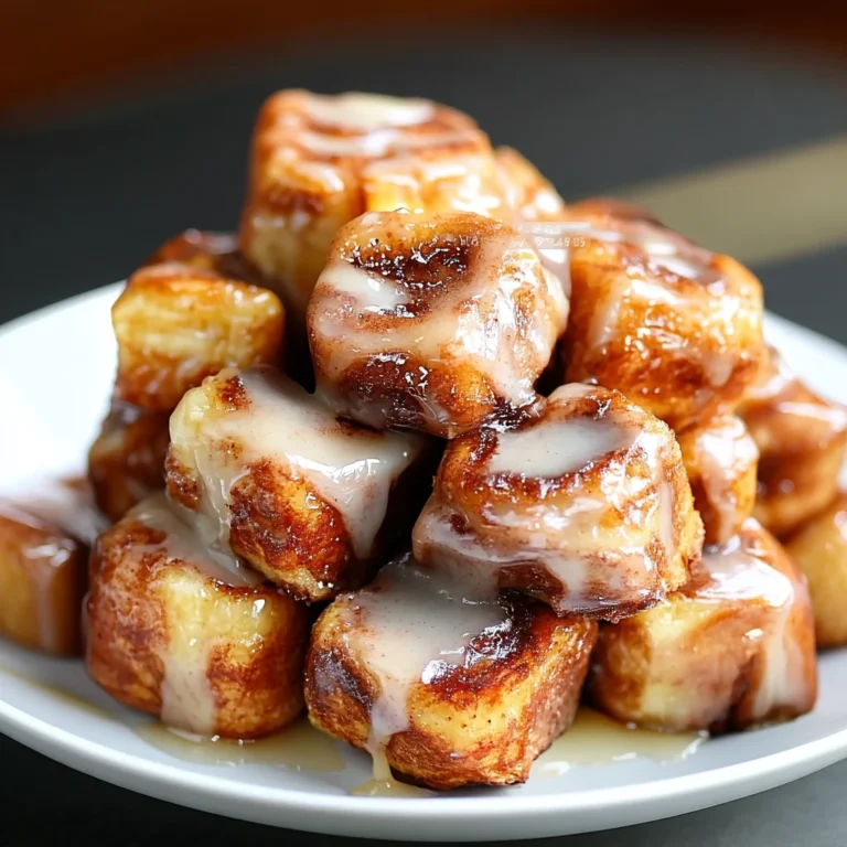 Cinnamon Roll French Toast Bites 5 Steps Ultimate Delicious
