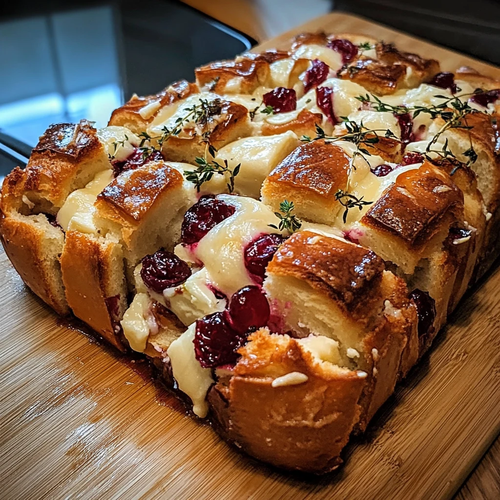 Cranberry Brie Pull-Apart Bread 30 Minutes Ultimate Delicious