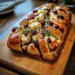 Cranberry Brie Pull-Apart Bread 30 Minutes Ultimate Delicious