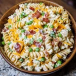 Creamy Bacon Ranch Pasta Salad 4 Servings Easy Delicious