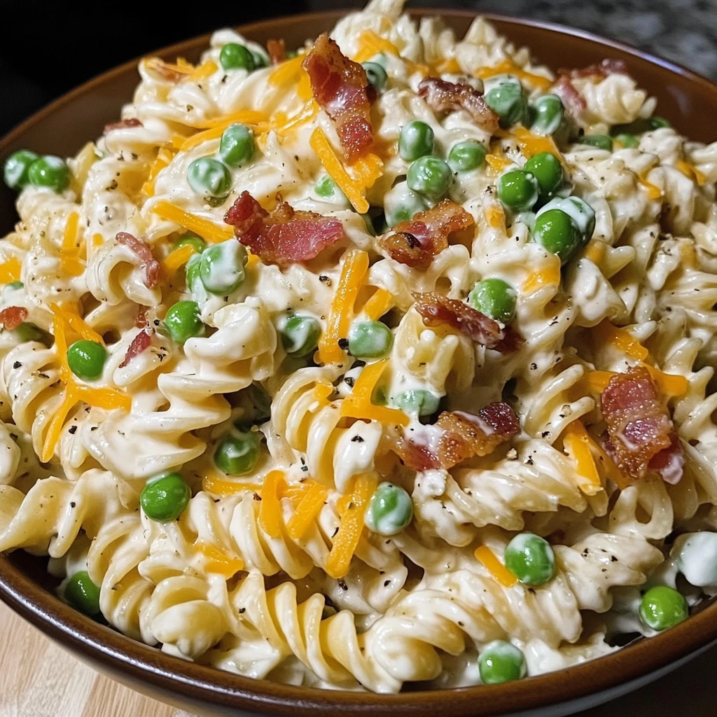 Creamy Bacon Ranch Pasta Salad 4 Servings Easy Delicious