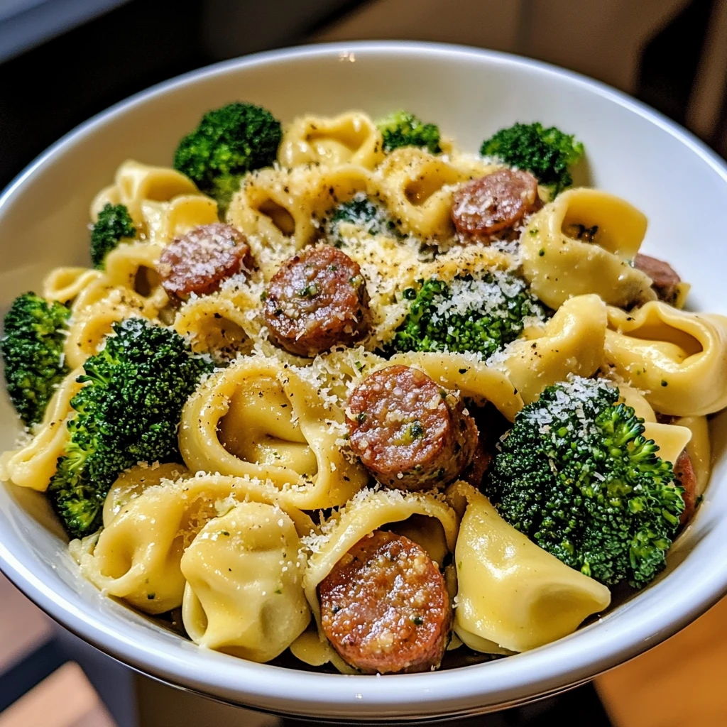 Creamy Garlic Parmesan Tortellini 30 Minutes Amazing