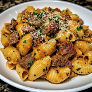 Creamy Paprika Steak Shells 4 Servings Ultimate Delicious