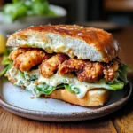 Crispy Chicken Caesar Sandwich 4 Servings Ultimate Delicious