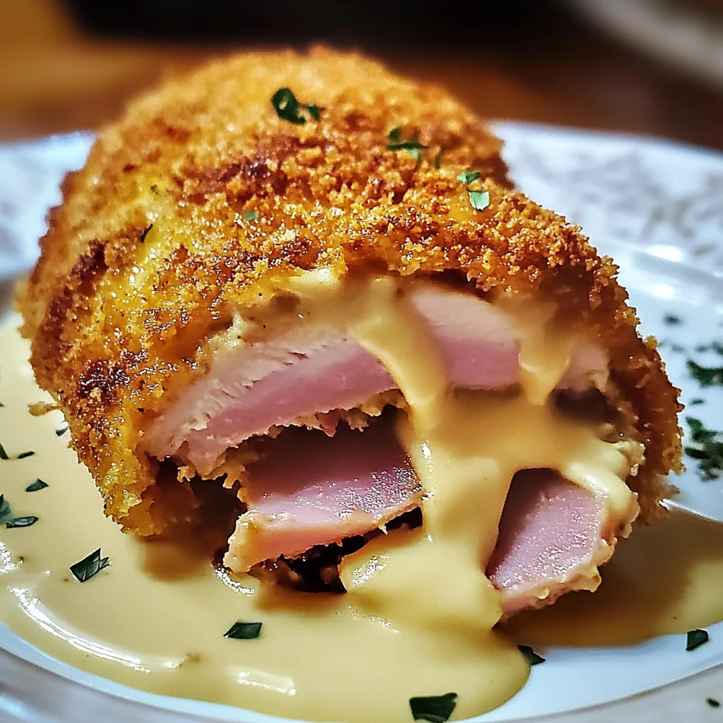 Crispy Creamy Chicken Cordon Bleu 4 Servings Ultimate Delicious