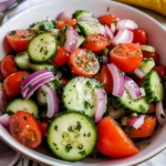 Cucumber Tomato Salad 4 Servings Ultimate Delicious