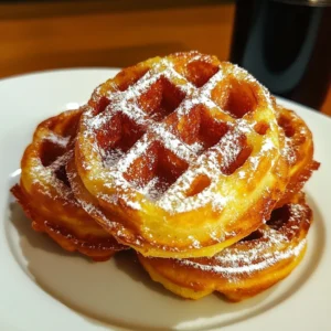 Donut Chaffle 5 Ingredients Quick Delicious