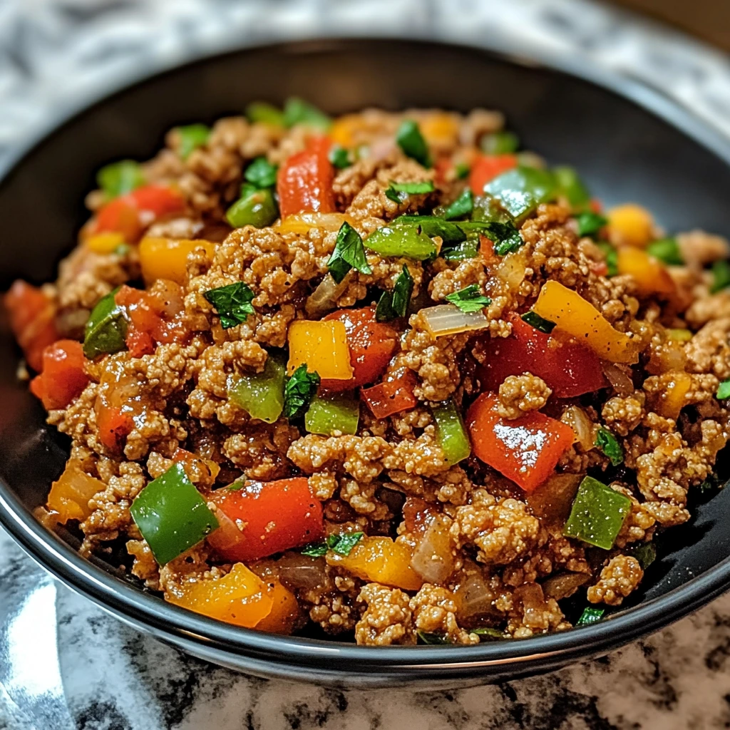 Ground Turkey and Peppers 30 Minutes Ultimate Delicious