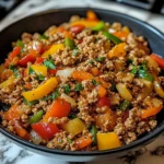 Ground Turkey and Peppers 30 Minutes Ultimate Delicious
