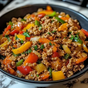 Ground Turkey and Peppers 30 Minutes Ultimate Delicious