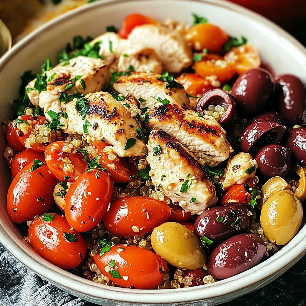 High Protein Mediterranean Chicken 4 Servings Awesome Delicious