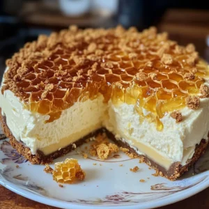 Honeycomb Cheesecake Cake 4 Servings Ultimate Delicious