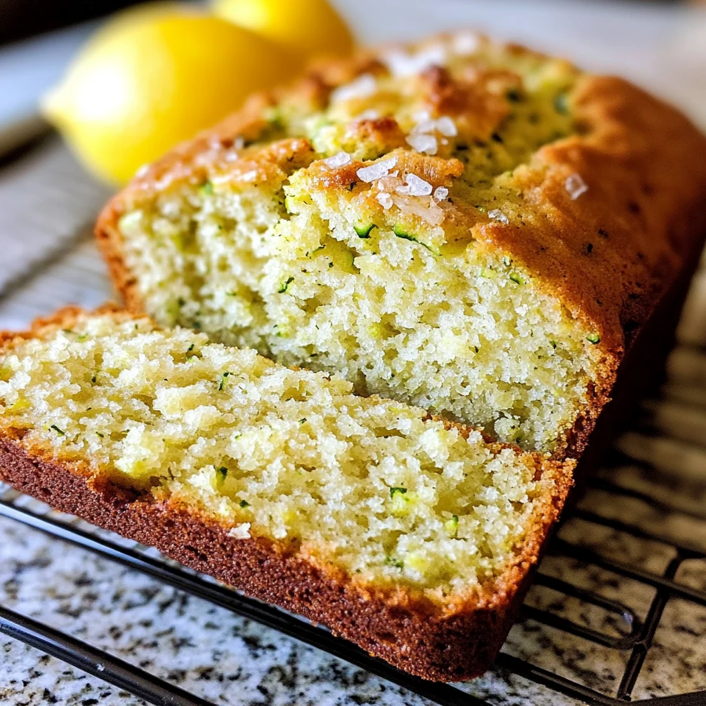 Lemon Zucchini Bread 7 Ingredients Perfect Delicious