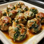 Low Carb Spinach Chicken Meatballs 20 Minutes Easy Delicious