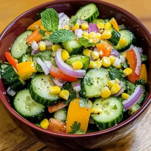 Mexican Cucumber Salad 5 Steps Ultimate Delicious