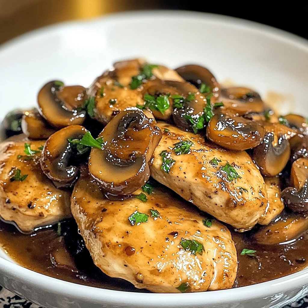 Mushroom Chicken 30 Minutes Perfect Delicious