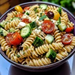 Pasta Salad with Italian Dressing 7 Ingredients Easy Delicious