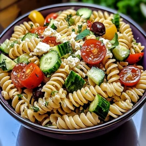 Pasta Salad with Italian Dressing 7 Ingredients Easy Delicious