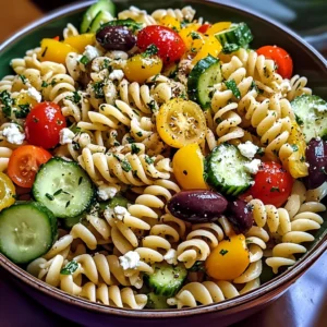 Easy Pasta Salad with Italian Dressing 7 Ingredients Supreme Delicious