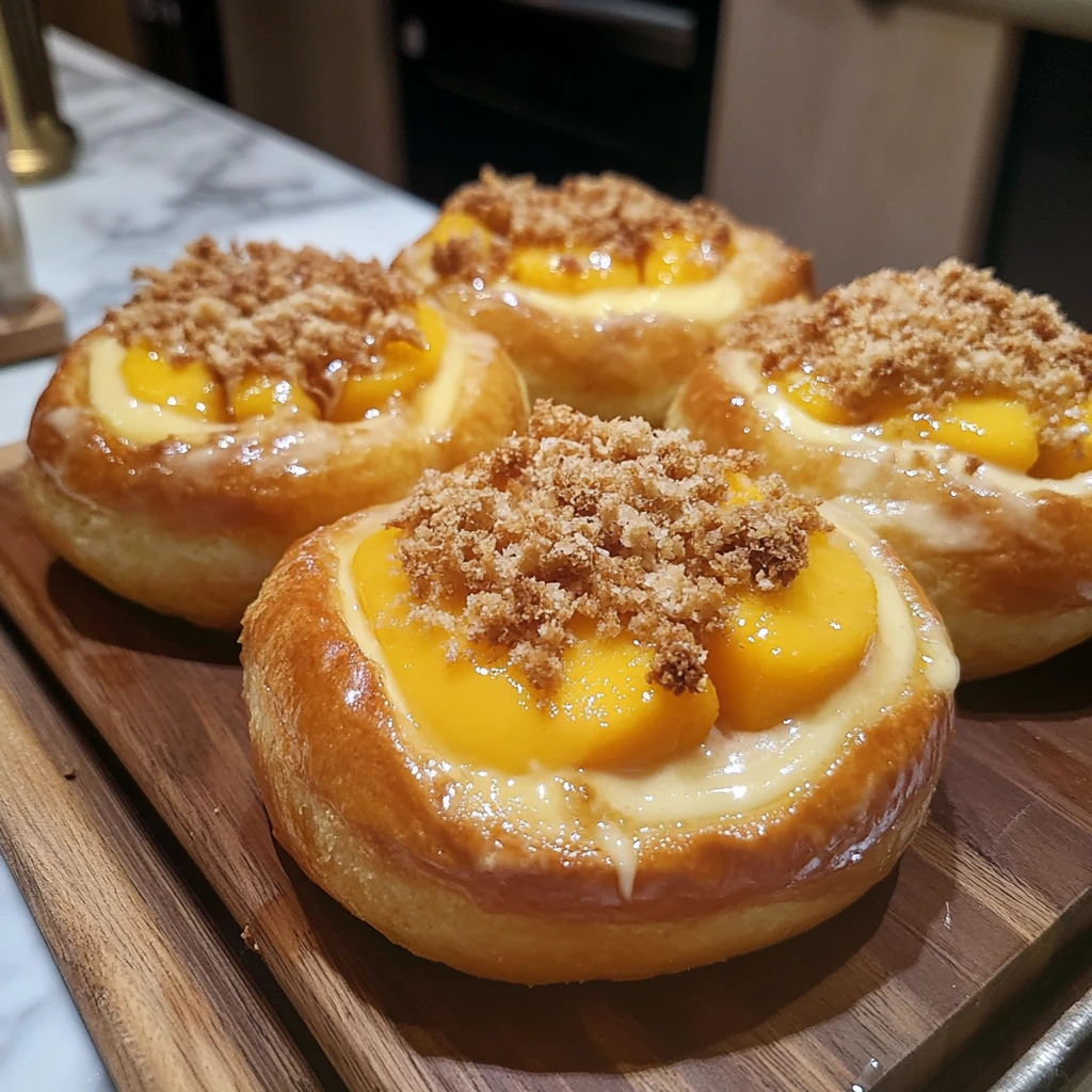 Peach Brioche 5 Steps Ultimate Delicious