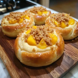 Peach Brioche 5 Steps Ultimate Delicious