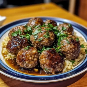 Salisbury Steak Meatballs 5 Steps Ultimate Delicious