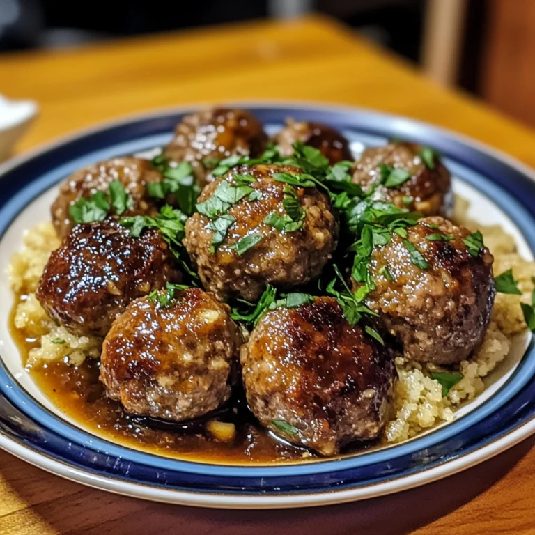 Salisbury Steak Meatballs 5 Steps Ultimate Delicious