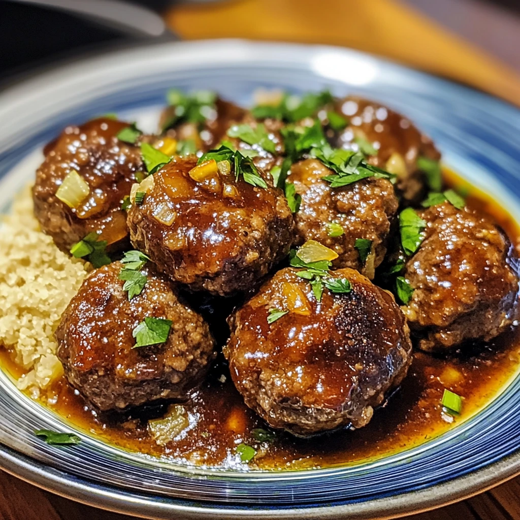 Salisbury Steak Meatballs 5 Steps Ultimate Delicious