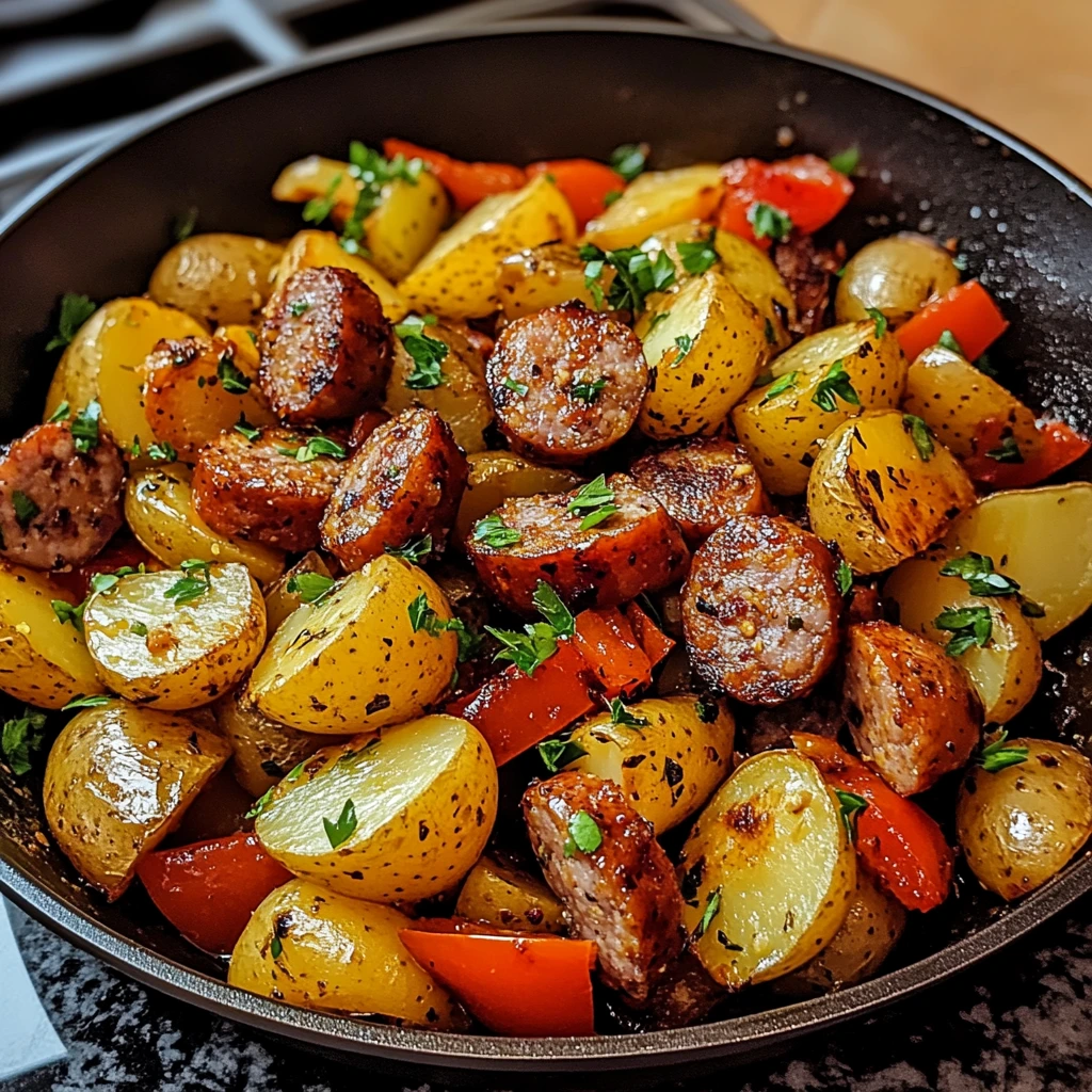 Sausage and Potatoes Skillet 30 Minutes Easy Delicious