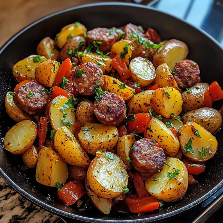 Sausage and Potatoes Skillet 30 Minutes Easy Delicious