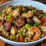 Shrimp Sausage Dirty Rice 4 Servings Ultimate Delicious