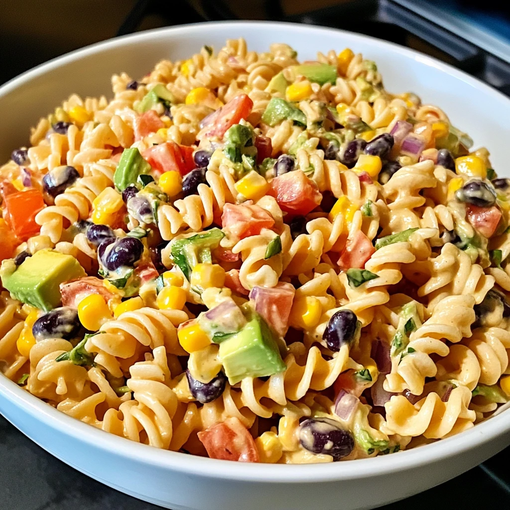 Southwestern Pasta Salad 7 Ingredients Ultimate Delicious