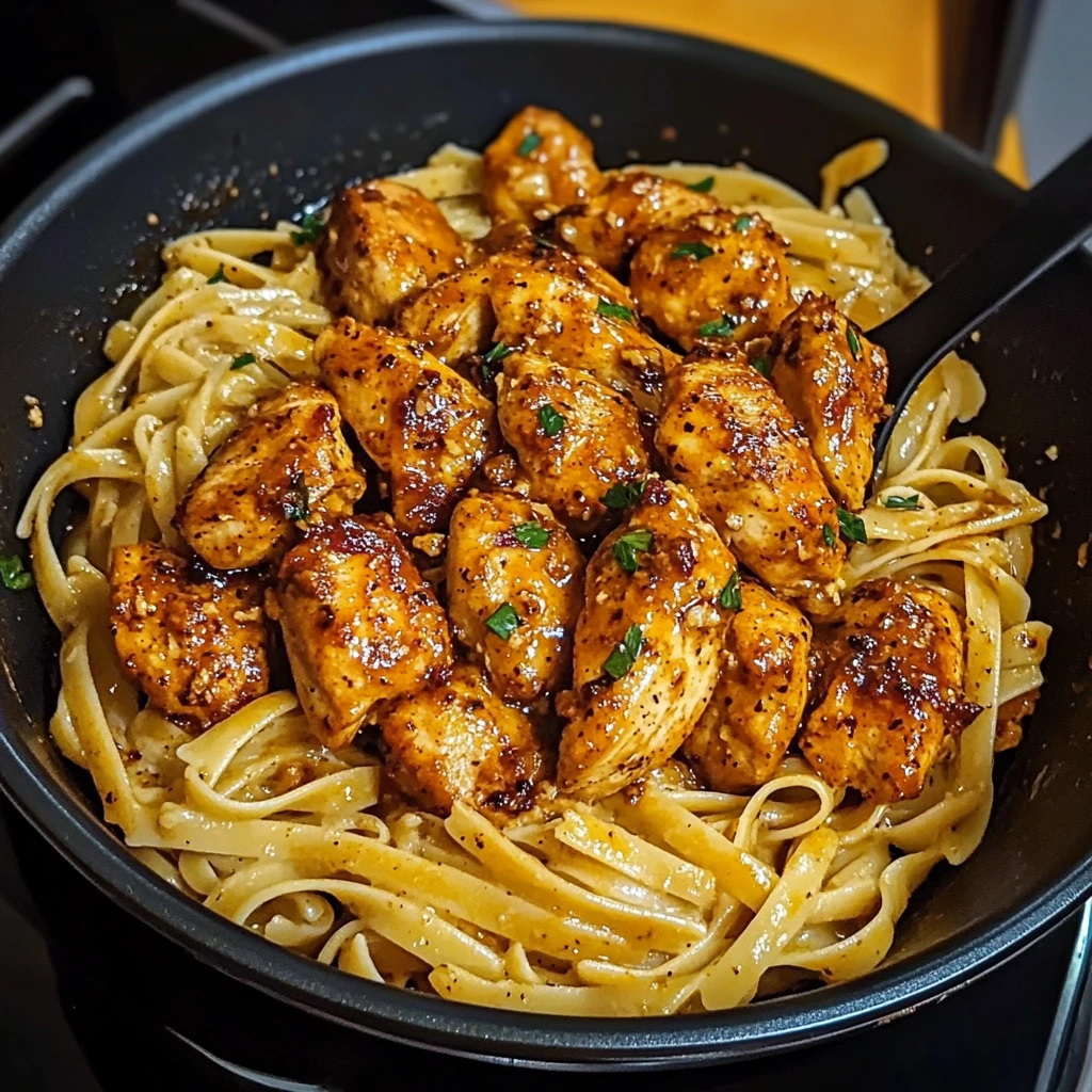 Spicy Cajun Honey Butter Chicken & Pasta 30 Minutes Amazing