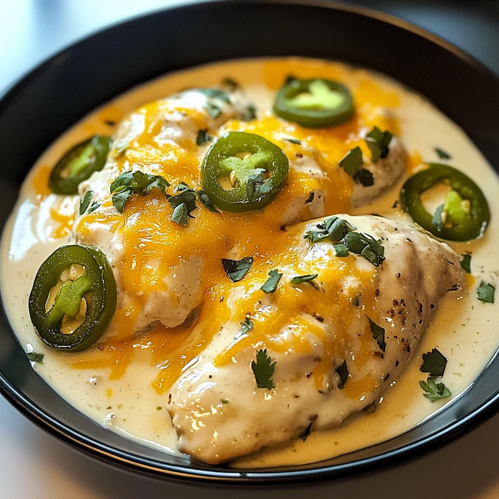 Spicy Jalapeno Chicken with Creamy Sauce: 30 Minutes Ultimate Delicious