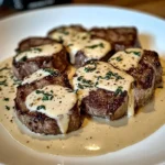 Steak with Haunted Bourbon Garlic Cream Sauce 30 Minutes Amazing